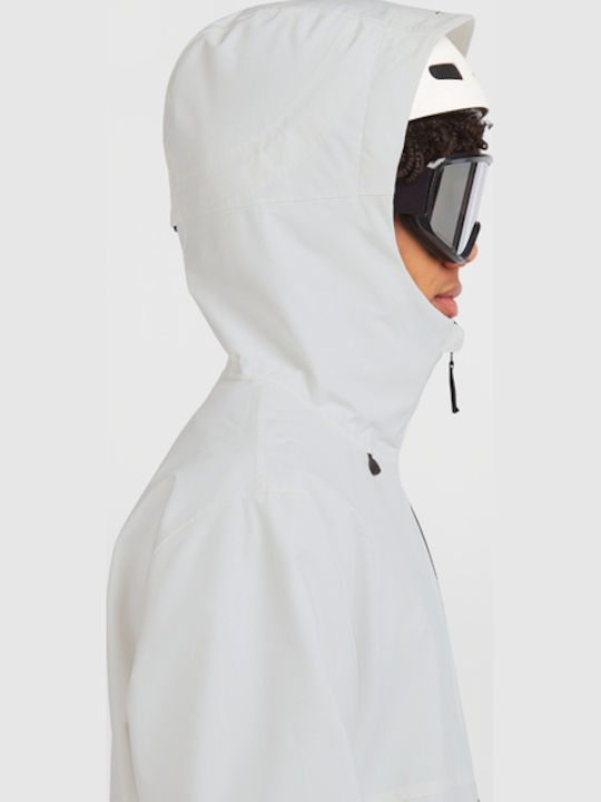 O'Neill 2500139-11014 Geacă Pentru Bărbați Pentru Ski & Snowboard Albă