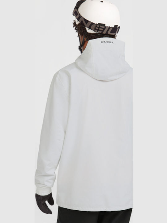 O'Neill 2500139-11014 Geacă Pentru Bărbați Pentru Ski & Snowboard Albă