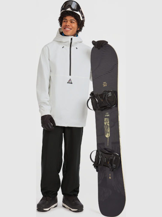 O'Neill 2500139-11014 Geacă Pentru Bărbați Pentru Ski & Snowboard Albă