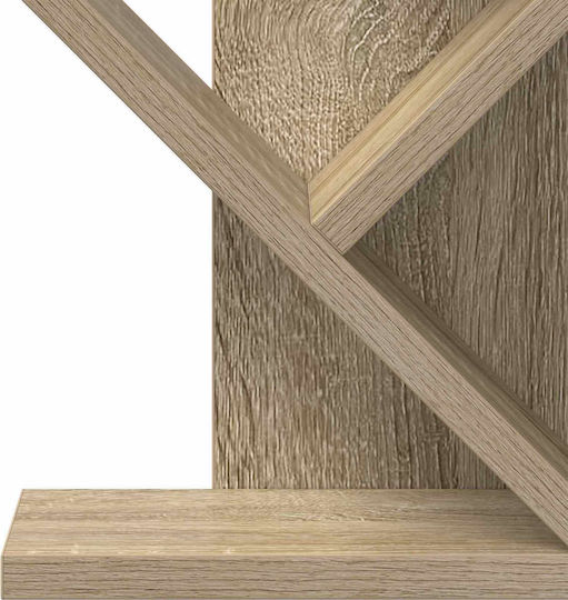 Bookcase Processed Wood 30x18x48cm