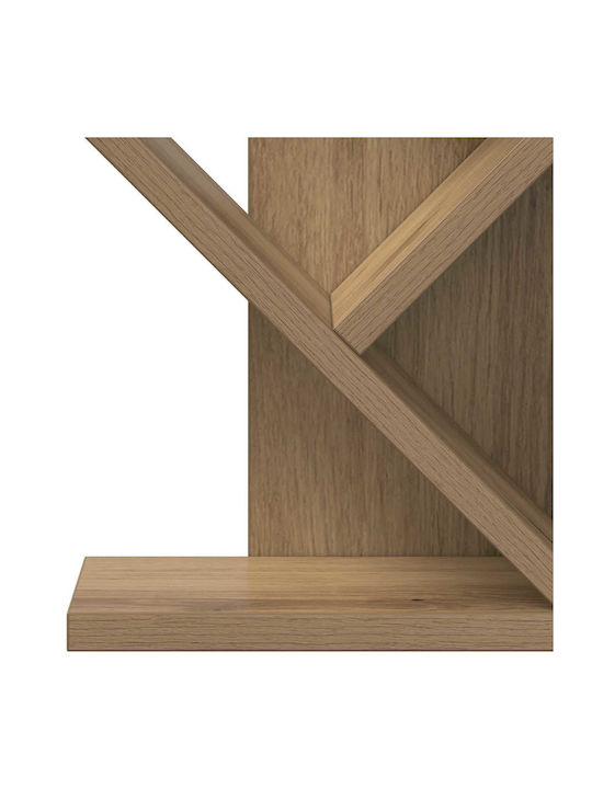 Bookcase Processed Wood 30x18x48cm