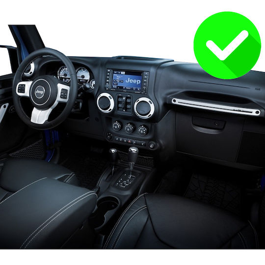 Carmedia Car Audio System for Jeep Wrangler 2011-2017 (Bluetooth/USB/WiFi/GPS/Apple-Carplay/Android-Auto) with Touch Screen 12.3"
