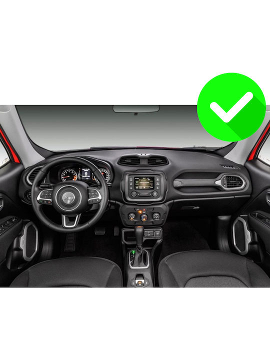 Carmedia Car Audio System for Jeep Renegade 2014 Bluetooth USB WiFi GPS Apple CarPlay Android Auto with 9" Touch Screen