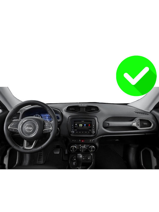 Carmedia Car Audio System for Jeep Renegade 2014 Bluetooth USB WiFi GPS Apple CarPlay Android Auto with 9" Touch Screen