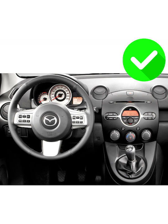 Carmedia Car Audio System for Mazda 2 2007-2014 Bluetooth USB WiFi GPS Apple CarPlay Android Auto with 9" Touch Screen