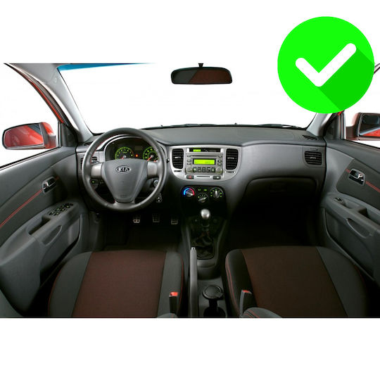 Carmedia Car Audio System for Kia Rio 2005-2011 Bluetooth USB Built-in Wi-Fi GPS Apple CarPlay Android Auto with 9 Inch Touch Screen