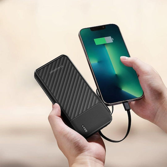 Wozinsky W11 Power Bank 10000mAh 10W Black