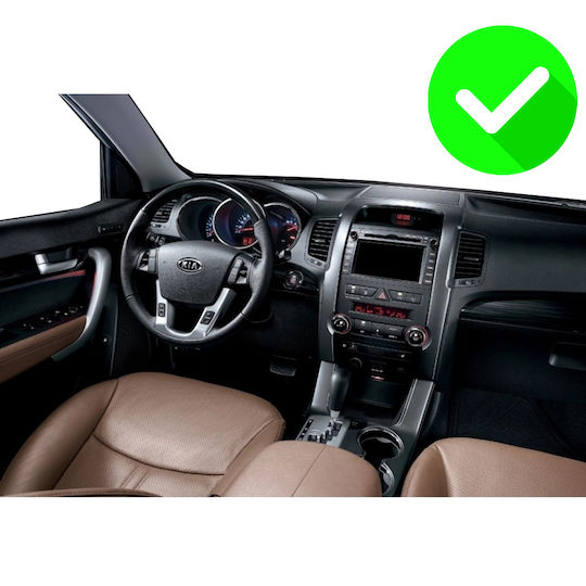 Carmedia Ηχοσύστημα Αυτοκινήτου για Kia Sorento 2009-2014 (Bluetooth/USB/WiFi/GPS/Apple-Carplay/Android-Auto) με Οθόνη Αφής 10"