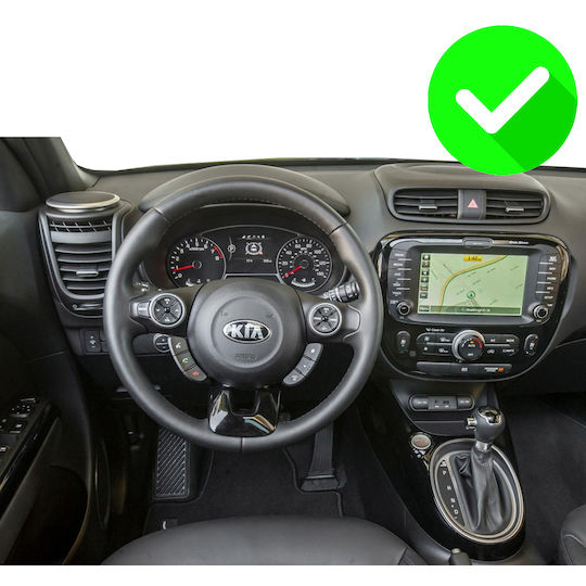 Carmedia Ηχοσύστημα Αυτοκινήτου για Kia Soul 2014-2018 (Bluetooth/USB/WiFi/GPS/Apple-Carplay/Android-Auto) με Οθόνη Αφής 12.3"