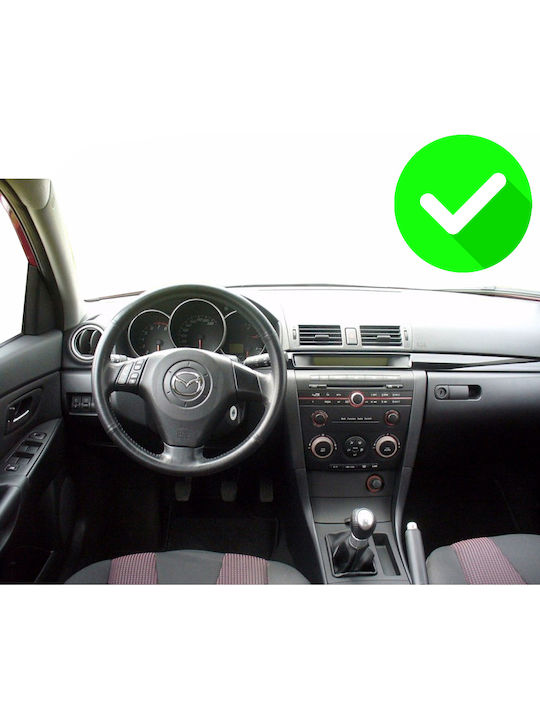 Carmedia Auto-Audiosystem Für Mazda 3 2003-2008 Mit Bluetooth USB Eingebautes Wi-Fi GPS Apple CarPlay Android Auto Mit 9 Zoll Touchscreen