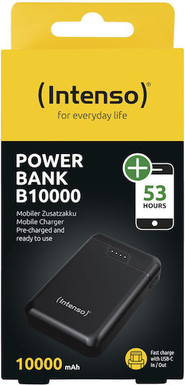 Intenso B10000 Power Bank 10000mAh 12W Black