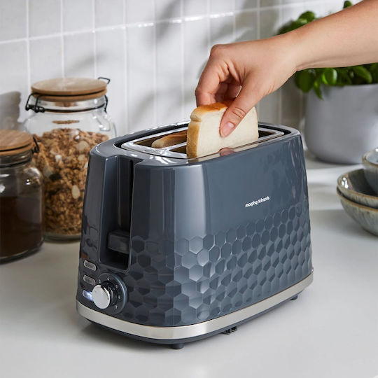 Morphy Richards Toaster 2 Schlitze 850W Graues