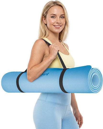 Rebel Active Rebel Active Trainingsmatte Yoga Blau (200x115cm)