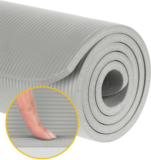 Rebel Active Rebel Active Trainingsmatte Yoga Graue (190x100cm)