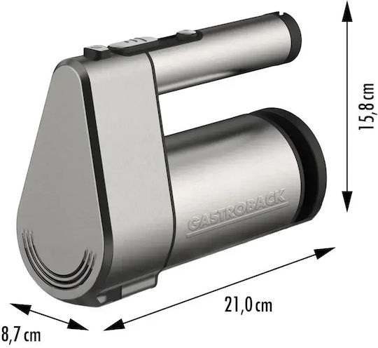 Gastroback Mixer de mână 1000W gri