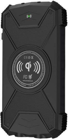 PowerPlus Соларна външна батерия 10000mAh 1.2W Черна