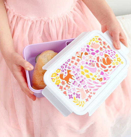 A Little Lovely Company 0.45L Pink 30 x 23.5 x 10cm Kids' Food Containers Set