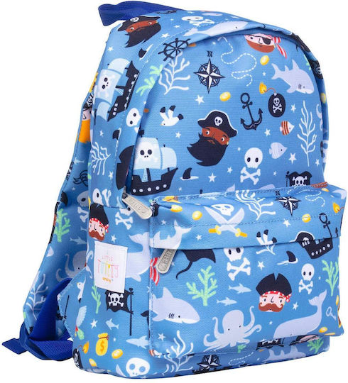 A Little Lovely Company 0.45L Light Blue Kids' Food Containers 30 x 23.5 x 10cm