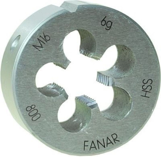 Fanar Резачка M22 X 2,50 HSS800 DIN 22568