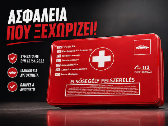 Car First Aid Kit Box with Equipment