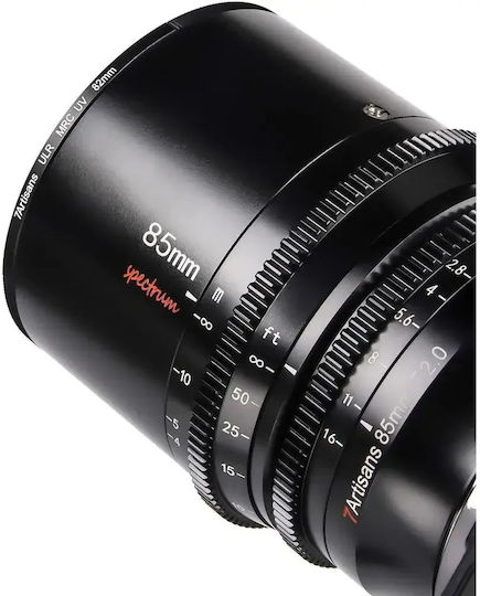7artisans UV Filter 55mm with MRC Coating (Scratch Resistant) for Camera Lenses