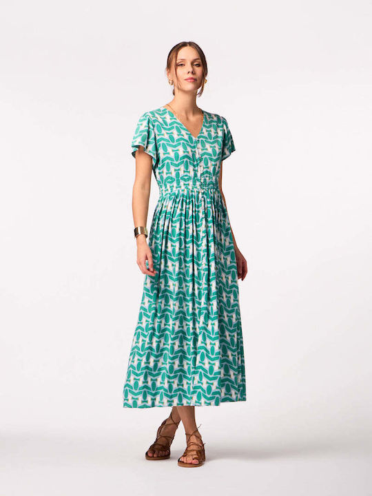 Καλοκαιρινό Midi Σεμιζιέ Φόρεμα Isadora Dress