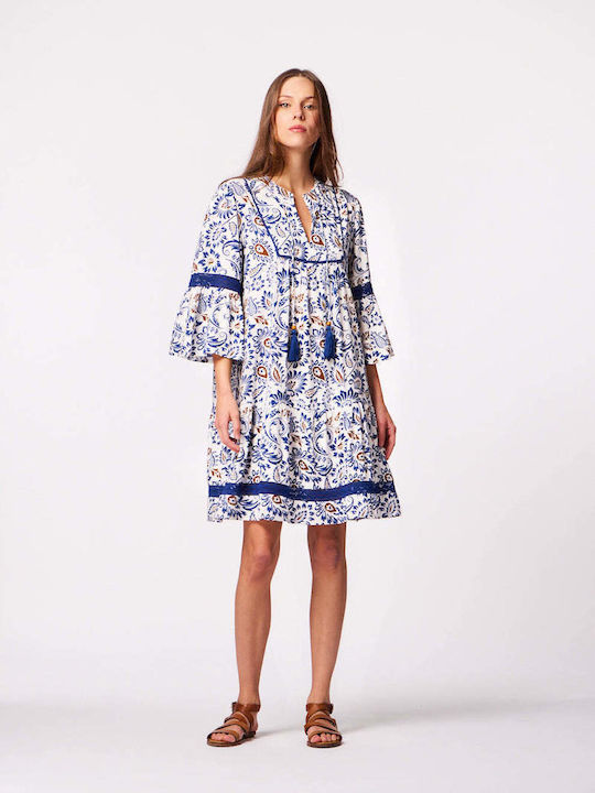 Summer Mini Shirt Dress Camille Dress