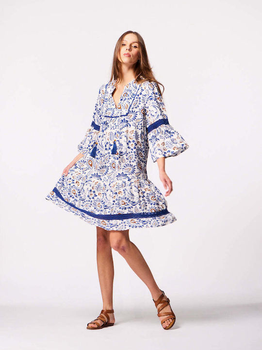 Summer Mini Shirt Dress Camille Dress