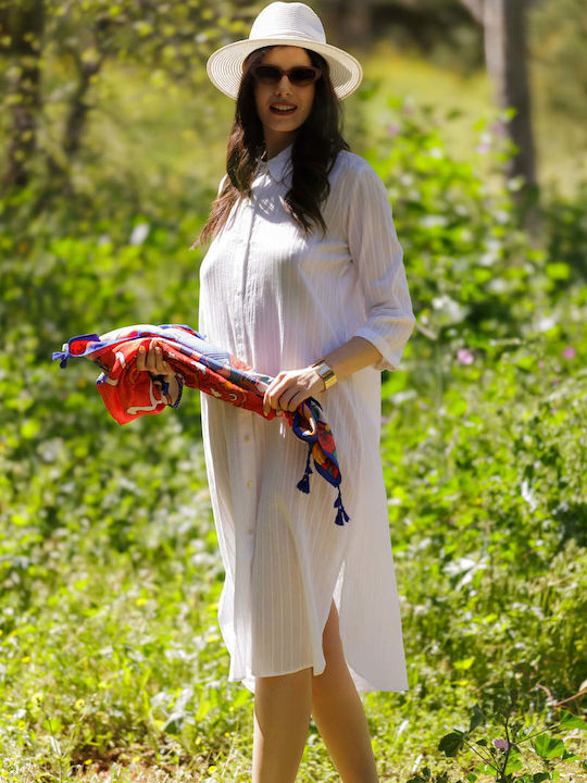 Achilleas Accessories Дамско Кафтан Плажно Maribel Kaftan