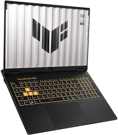 Asus TUF Gaming F16 90NR0NB1-M00N60 16" IPS FHD+ 144Hz (i7-14650HX/16GB/1TB SSD/GeForce RTX 5060/Без операционна система) Jaeger Gray (BG Keyboard)