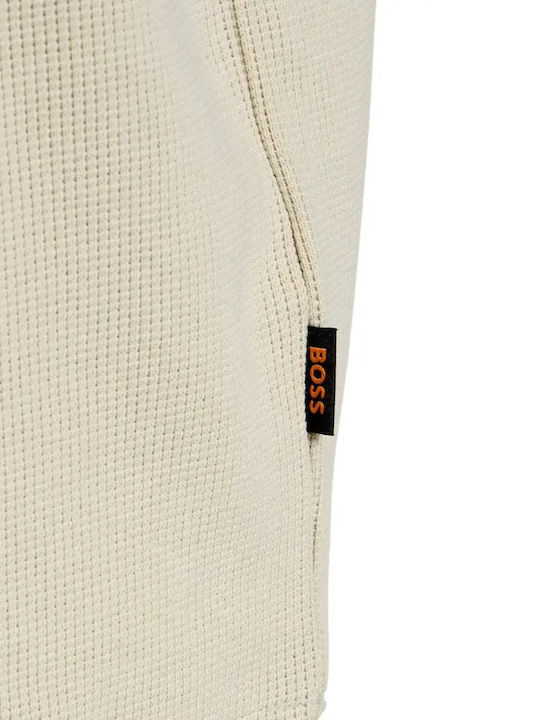 Long Sleeve Beige Sweater