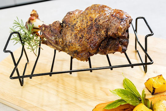 Kitchen Craft Μεταλλική Σχάρα Ψησίματος Αντικολλητική 30x21εκ.