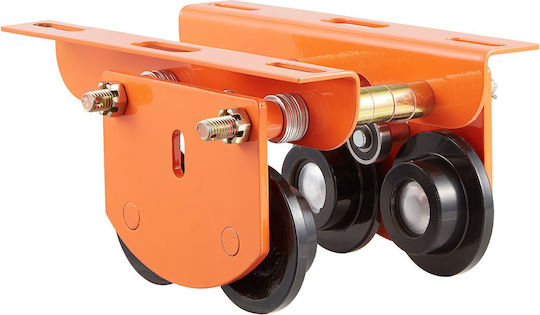 Troler Manual de Ridicare Electrică Vevor Capacitate de Încărcare 0,5 Tone Pa200 Pa250 Pa300 Pa400 Pa500 Troler pentru Grindă cu Roți Duble Lățime Reglabilă a Flanșei Grinzii 68-110 Mm Grindă Dreaptă Curbată I