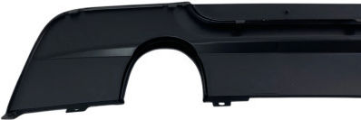 Diffuser Bmw E92 M Pack Design Double Exhaust