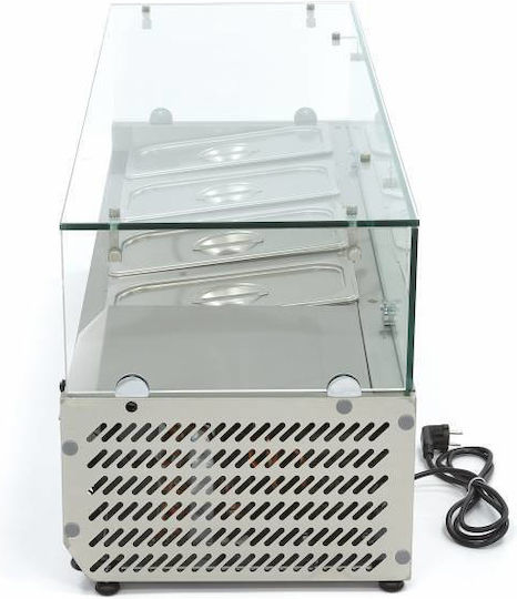 Countertop Prep Fridge 120cm Fits 4 X 1/3 Gn