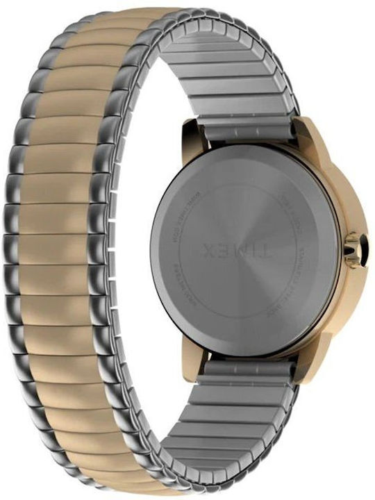 Timex Ρολόι Μπαταρίας με Μεταλλικό Μπρασελέ