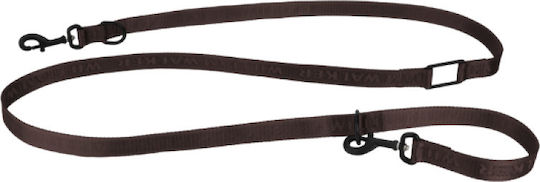 William Walker Foldable Dog Leash Lead Strap in Brown Color