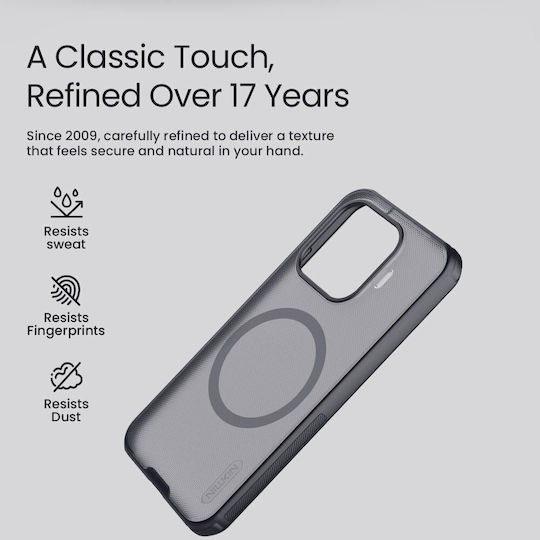 Nillkin Xiaomi 17T Kunststoff Silikon Rückseite Schwarz Handyhülle
