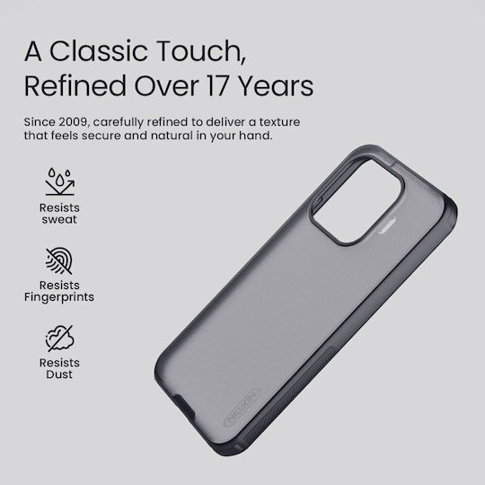 Nillkin Заден капак Пластмаса / Силикон Черен (Xiaomi 17T)