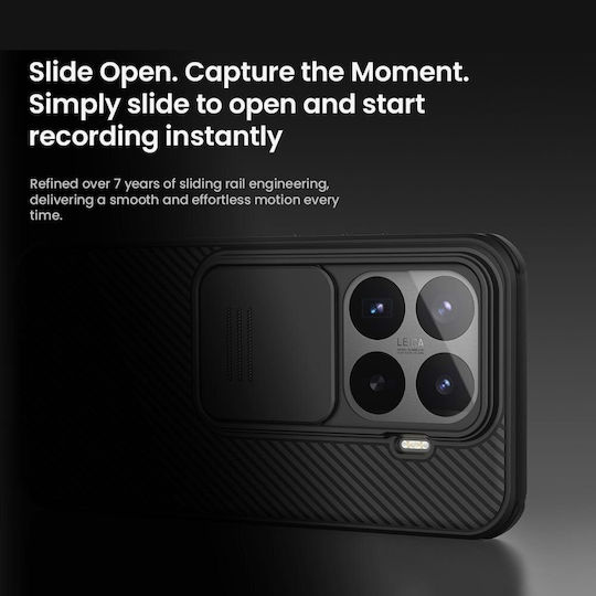 Nillkin Back Cover Plastic / Silicone Black (Xiaomi 17T)