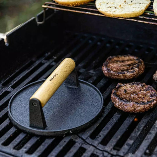 KING Hoff KH-1759 Backpresse für Grill aus Gusseisen Ø18cm