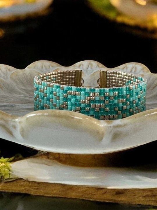 Ezera Damen Armband Kette aus Stahl Vergoldet 15cm