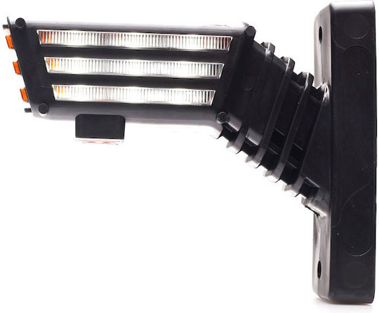 Led Triple Side Volume Light Horn Type Short Was Flash Function 12v24v Right