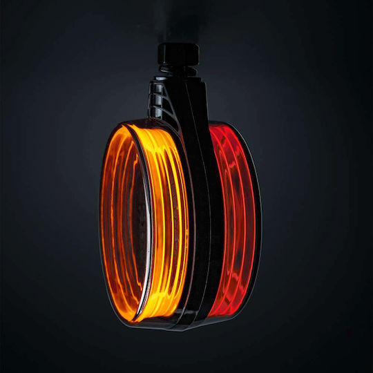 Strands Spanish LED Lumină laterală de gabarit Tip cercel 3 funcții 10v40v