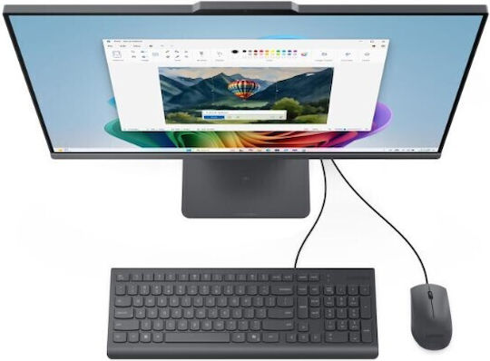 Lenovo IdeaCentre AIO 27AKP10 27" (Ryzen AI 300 Series-5 330/16GB/512GB SSD/FHD/No OS) Luna Grey International English