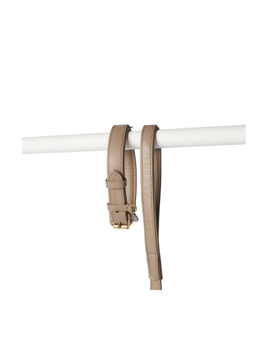 William Walker Кожен Ошийник За Куче Бежов Plain Collection XXSmall 22см