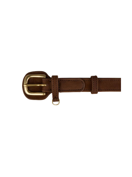 William Walker Waterproof Leather Dog Collar Nubuck Brown Heritage Collection Large 43cm