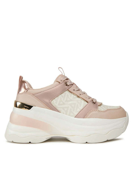 Adidasi Flatforms pentru femei Roz