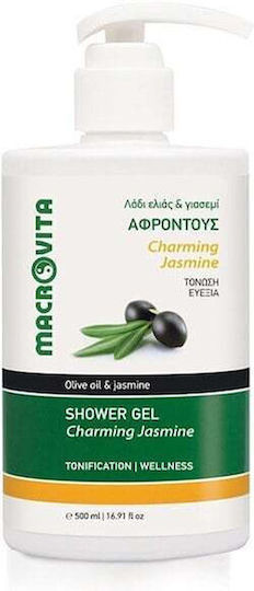 Macrovita Shower Gel with Aloe Vera & Jasmine Scent 500ml