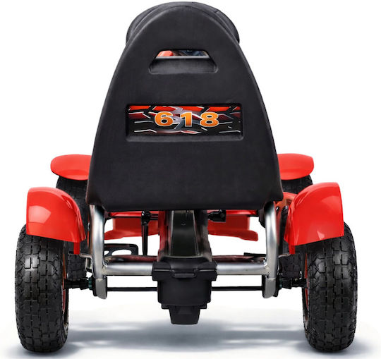 F618 Go Kart One-Seater with Pedal Red